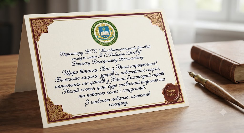 Вітаємо з днем народження